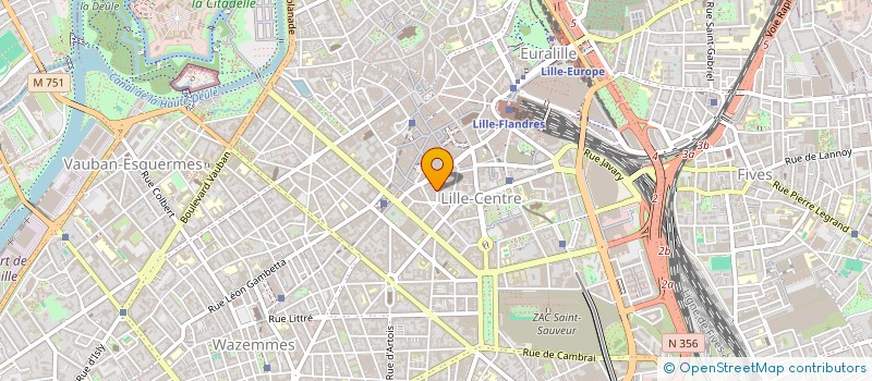 localisation de l'entreprise AGIR INFORM SENSIBILISER AMELIO CONNAIS à LILLE