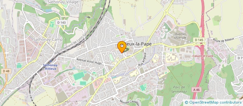 localisation de l'entreprise AGIR JEUNES DEVELOPPEMENT DURABLE à RILLIEUX-LA-PAPE