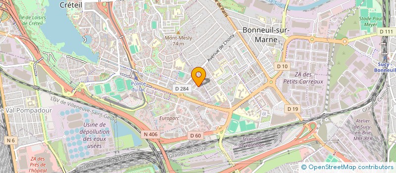 localisation de l'entreprise AGIR PHARMA à CROSNE