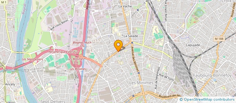 localisation de l'entreprise AGIR POUR HABITAT IMMOBILIER INDIVIDUEL à TOULOUSE