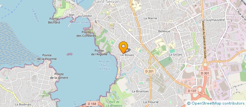 localisation de l'entreprise AGIR POUR L'ENVIRONNEMENT A ANJOUAN  SAINT-MALO