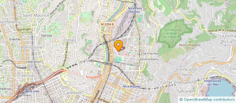 localisation de l'entreprise AGIR POUR L'UKRAINE à NICE