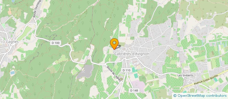 localisation de l'entreprise AGIR POUR LA DEFENSE DE L'ENVIRONNEMENT DE CABRIERES D'AVIGNON (AGDEC)  CABRIERES-D'AVIGNON