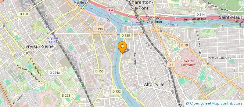localisation de l'entreprise AGIR POUR LA FEMME à ALFORTVILLE