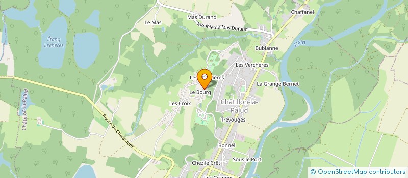 localisation de l'entreprise AGIR POUR LA TERRE DE NOS ENFANTS à CHATILLON-LA-PALUD