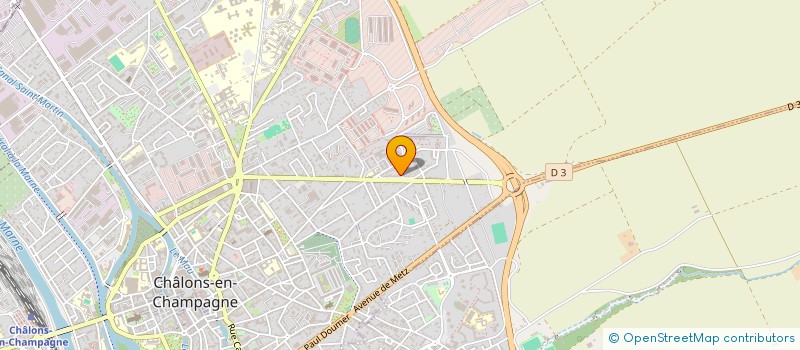 localisation de l'entreprise AGIR POUR LA VALLEE SAINT-PIERRE ET SES ENVIRONS  CHALONS-EN-CHAMPAGNE