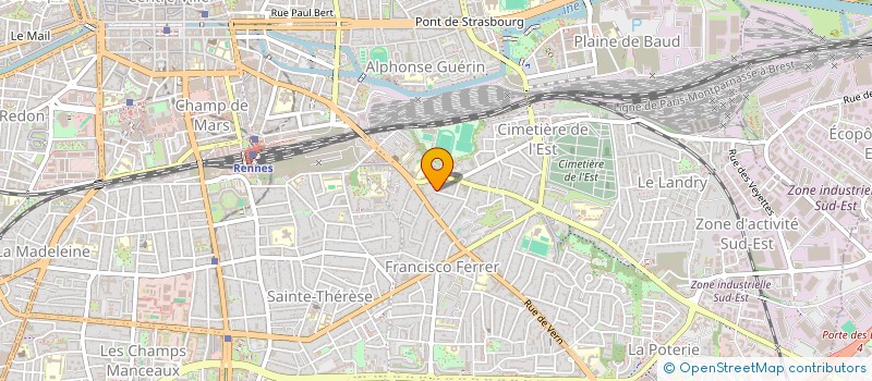 localisation de l'entreprise AGIR POUR LE DEVELOPPEMENT LA SOLIDARITE ET LA PAIX AU BURUNDI (ADSPB)  RENNES