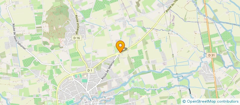 localisation de l'entreprise AGIR POUR LE THOR  LE THOR