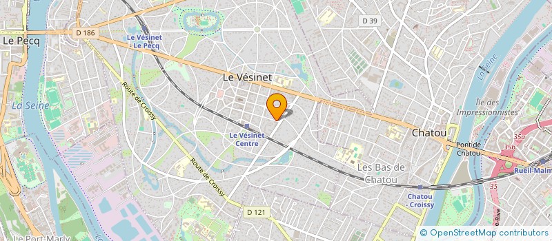 localisation de l'entreprise AGIR POUR LE VESINET - APV  LE VESINET