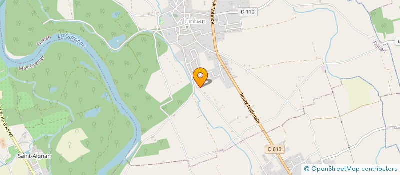 localisation de l'entreprise AGIR POUR MAINTENIR NOS CADRES DE VIE  FINHAN