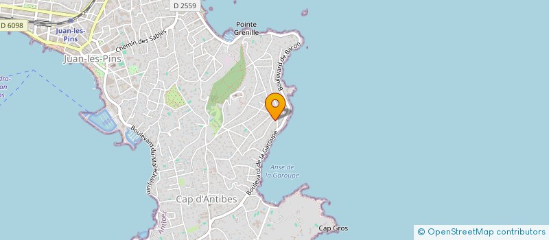 localisation de l'entreprise AGIR POUR MAXIME à ANTIBES