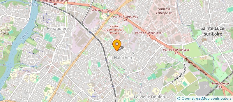 localisation de l'entreprise AGIR POUR NOTRE HUMANITE  NANTES