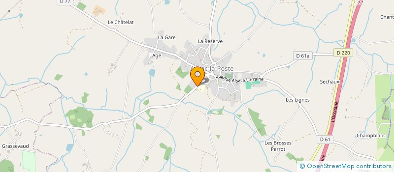localisation de l'entreprise AGIR POUR UN DEVELOPPEMENT DYNAMIQUE ET DURABLE à ARNAC-LA-POSTE