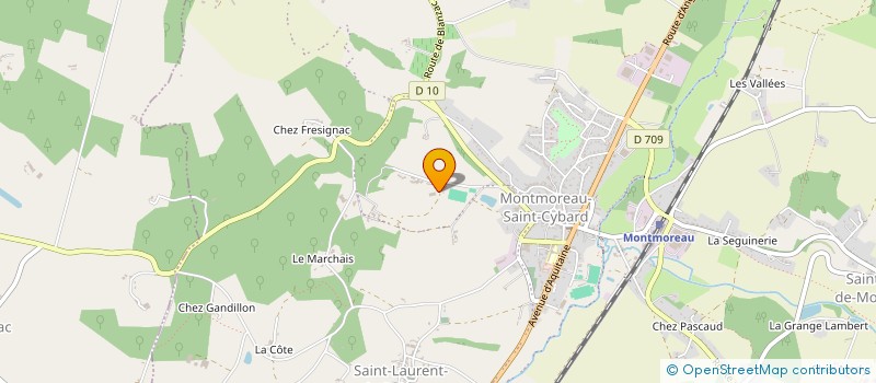 localisation de l'entreprise AGIR PROTECT L EDUC CITOYENNETE à MONTMOREAU