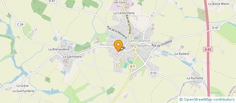 localisation de l'entreprise AGIR SUR SOI à SAINTE-FLORENCE
