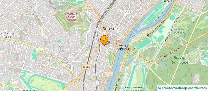 localisation de l'entreprise AGIR SYSTEMES à SURESNES