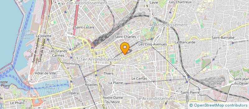 localisation de l'entreprise AGIR TOUS ENSEMBLE CONTRE LE CHOMAGE ET LA PRECARITE MARSEILLE à MARSEILLE