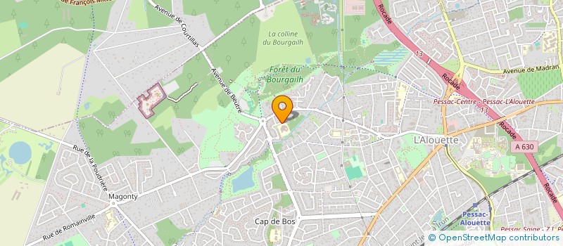 localisation de l'entreprise AGIRA 33 à PESSAC