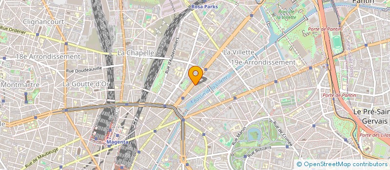 localisation de l'entreprise AGIRAF  PARIS