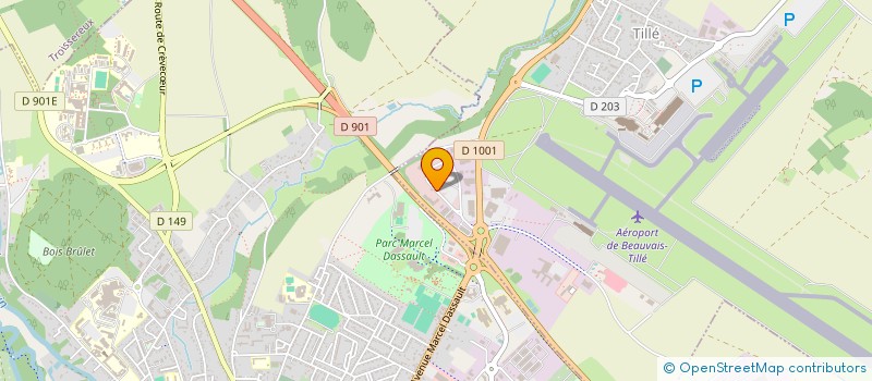 localisation de l'entreprise AGIRIS à TILLE