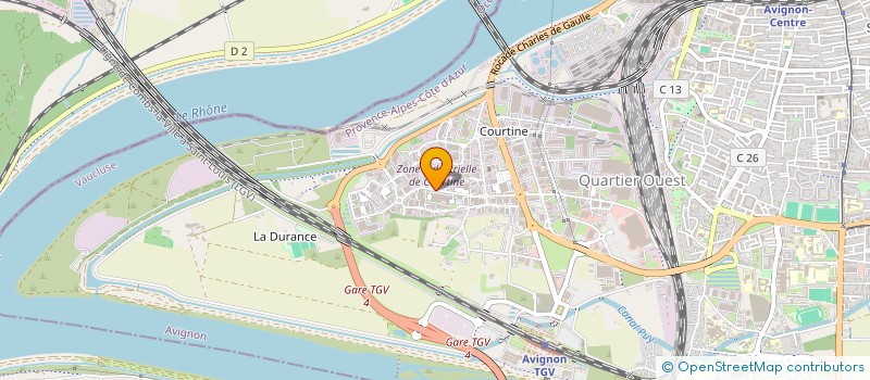 localisation de l'entreprise AGIS  AVIGNON