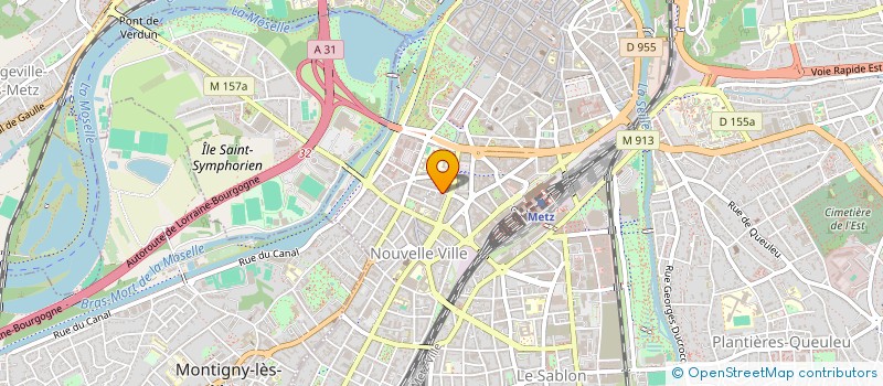 localisation de l'entreprise AGIS  METZ