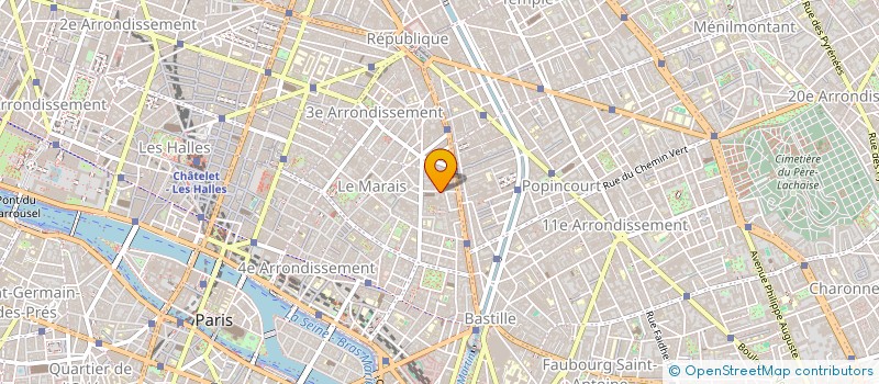 localisation de l'entreprise AGIS + à PARIS