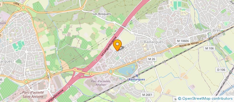 localisation de l'entreprise AGIS TA TERRE !  BAILLARGUES
