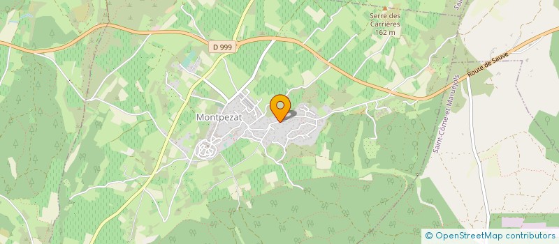 localisation de l'entreprise AGISCE  MONTPEZAT