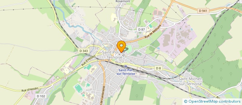 localisation de l'entreprise AGISSONS CONTRE LE TRAVAIL DES ENFANTS à SAINT-POL-SUR-TERNOISE