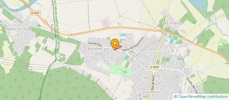 localisation de l'entreprise AGISSONS ENSEMBLE  ASNIERES-SUR-OISE