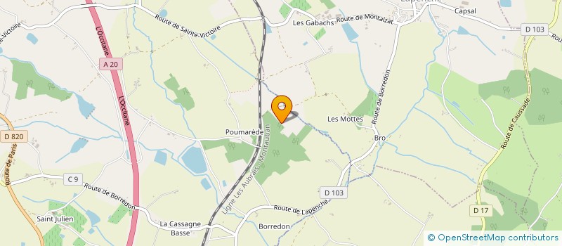 localisation de l'entreprise AGISSONS MIDI PYRENEES  MONTALZAT