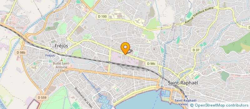 localisation de l'entreprise AGISSUR à FREJUS