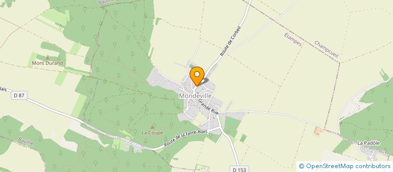 localisation de l'entreprise AGIT ANIM  MONDEVILLE