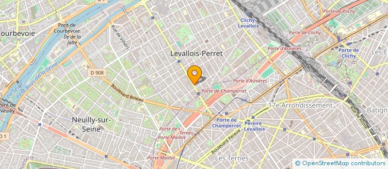 localisation de l'entreprise AGIT PRESS à LEVALLOIS-PERRET