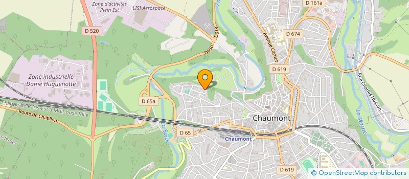 localisation de l'entreprise AGITATO à CHAUMONT