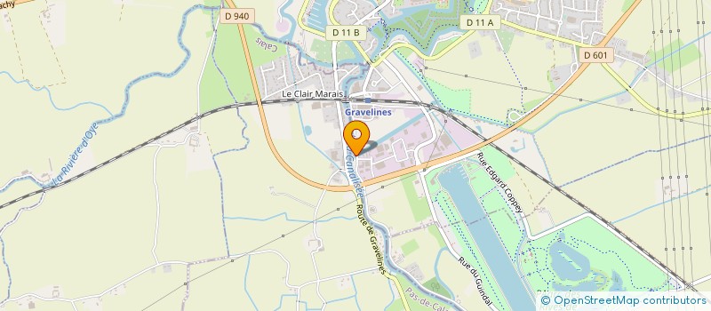 localisation de l'entreprise AGIVA à GRAVELINES