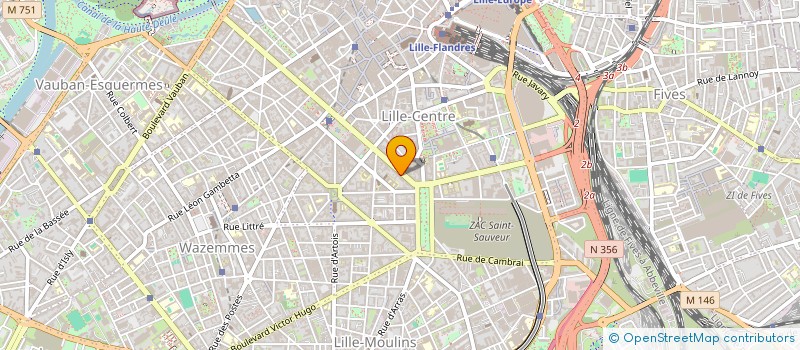 localisation de l'entreprise AGIVA FRANCE  LILLE