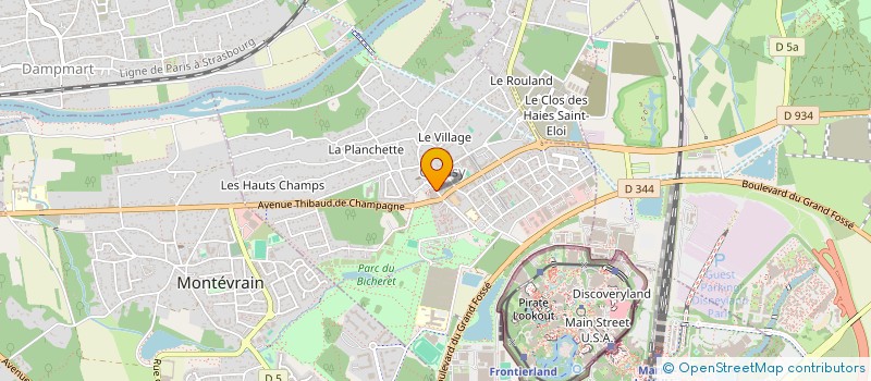 localisation de l'entreprise AGJ à CHESSY