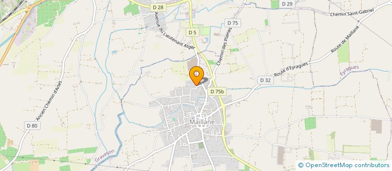 localisation de l'entreprise AGJO  MAILLANE