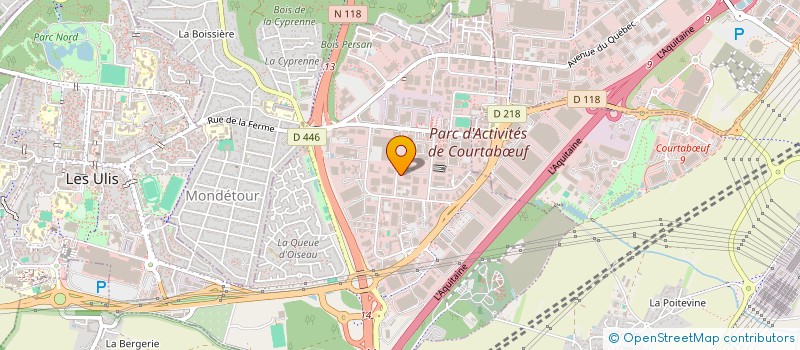 localisation de l'entreprise AGJS MANCO à LES ULIS