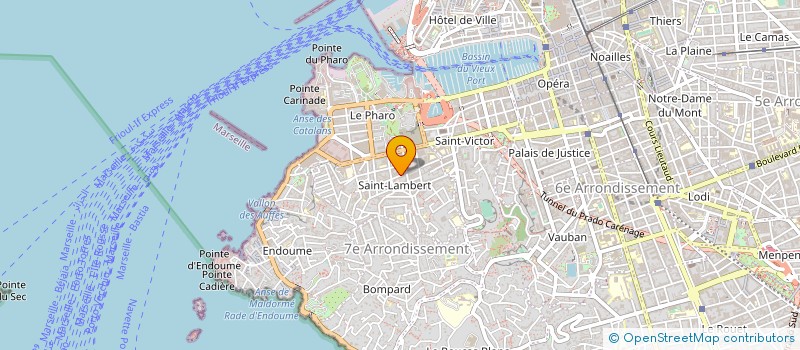 localisation de l'entreprise AGK ESPACES VERTS à MARSEILLE