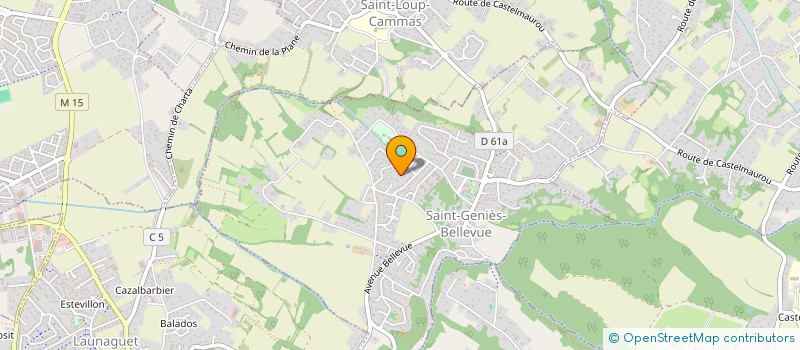 localisation de l'entreprise AGK HOLDING  SAINT-GENIES-BELLEVUE