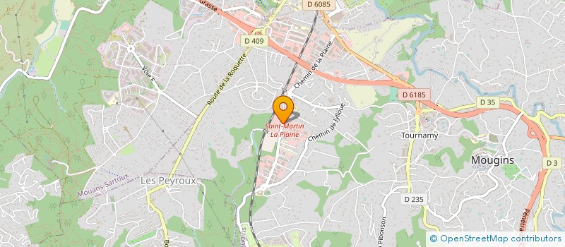 localisation de l'entreprise AGK RENOV à MOUGINS