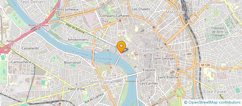 localisation de l'entreprise AGK TACOS SAINT-PIERRE  TOULOUSE