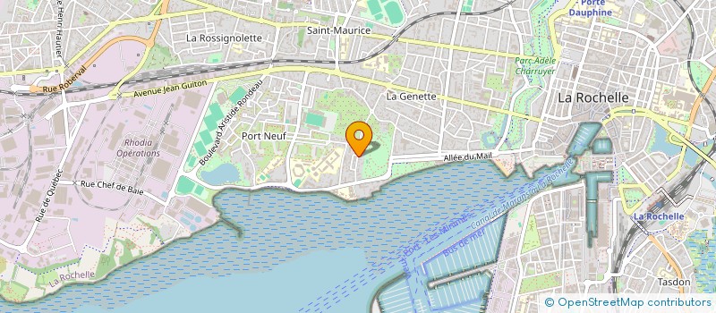 localisation de l'entreprise AGL 3  LA ROCHELLE