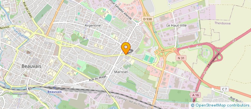 localisation de l'entreprise AGL à AMIENS