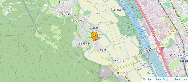 localisation de l'entreprise AGL à NOYAREY