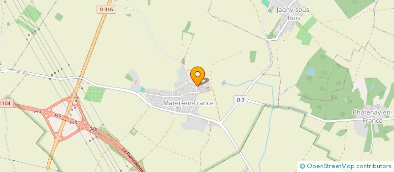 localisation de l'entreprise AGL  MAREIL-EN-FRANCE