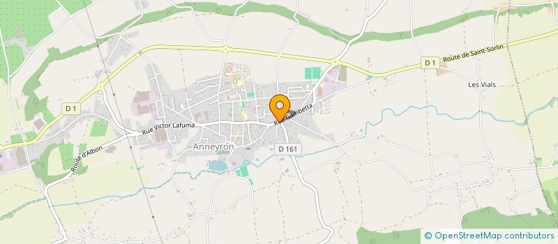 localisation de l'entreprise AGL BATIRENOV  ANNEYRON